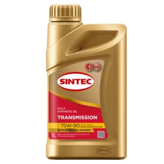 Масло трансмиссионное SINTEC 75W90 GL-4/GL-5 синт. 1л фото