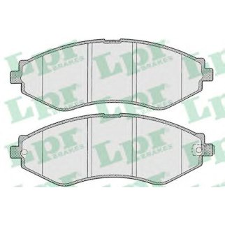 Колодки тормозные передние к-кт Lpr 05P1208 фото