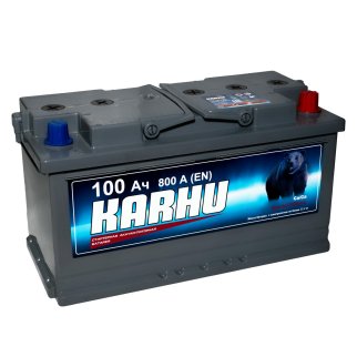 Аккумуляторная батарея KARHU 6СТ100з обр 353х175х190 Казахстан фото
