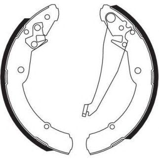 Колодки барабанные к-кт FERODO FSB549 фото