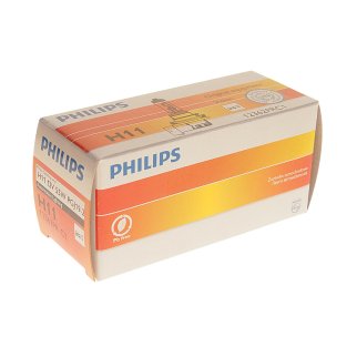 Лампа 12V H11 55W +30% PHILIPS Vision 1 шт. картон 12362PRC1 фото 1