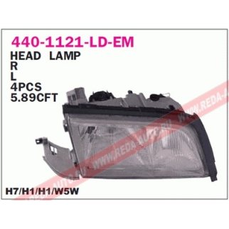 Фара левая DEPO 440-1121L-LD-EM фото