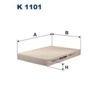 Фильтр салона FILTRON K 1101 фото
