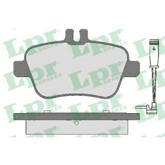 Колодки тормозные задние дисковые к-кт Lpr 05P1782A фото