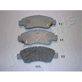 Колодки тормозные Japanparts PA-425AF фото