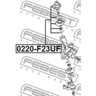 Опора шаровая FEBEST 0220-F23UF фото