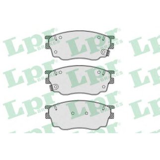 Колодки тормозные передние к-кт Lpr 05P877 фото