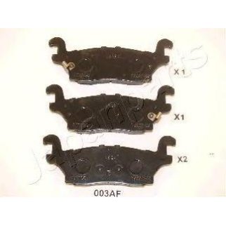 Колодки тормозные к-кт Japanparts PP-003AF фото