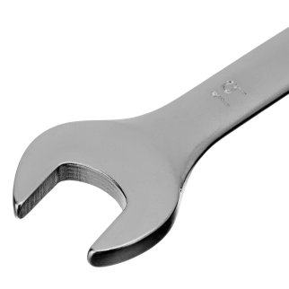 Ключ комбинированный 19 мм, CrV, матовый хром STELS фото 3