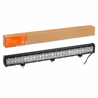 Фара светодиодная (балка) двухрядная, 60LED комбин.свет, 180W (710х78х65) 12/24V (ALED052) фото