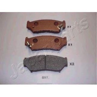 Колодки тормозные Japanparts PA-897AF фото