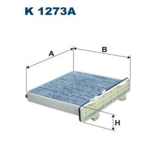 Фильтр салона FILTRON K 1273A фото