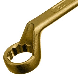 Ключ накидной, 20 х 22 мм, желтый цинк// Сибртех фото 3