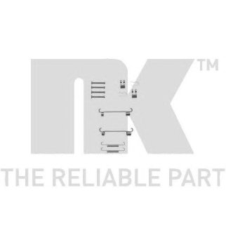 Монтажный комплект колодок стояночного тормоза / CITROEN Jumper,FIAT Ducato,PEUGEOT Boxer 94~ фото