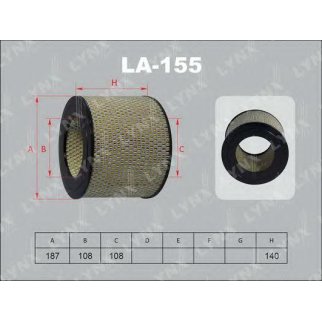 Фильтр воздушный LYNXauto LA-155 фото
