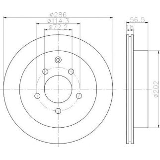 Диск тормозной задний TEXTAR 92130100 фото