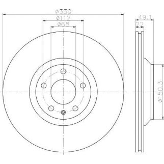 Диск тормозной задний TEXTAR 92132603 фото