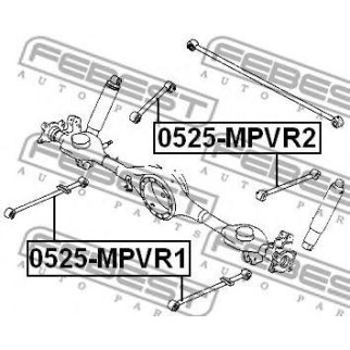 Тяга задняя продольная FEBEST 0525-MPVR1 фото