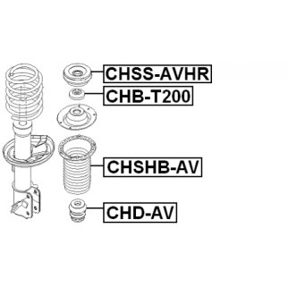 ОПОРА ПЕРЕДНЕГО АМОРТИЗАТОРА фото 2