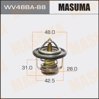 WV48BA-88_термостат! Nissan Primera/Sunny 1.6/1.8 90> фото