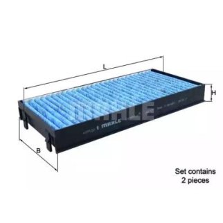 Фильтр салона KNECHT LAO 221S фото