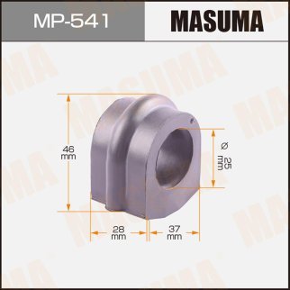 Втулка переднего стабилизатора Masuma MP-541 фото