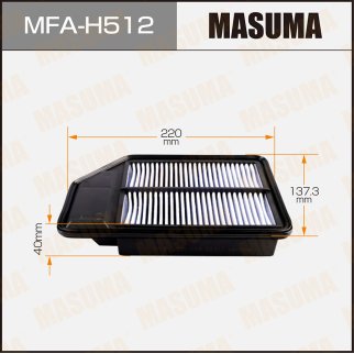MFA-H512_фильтр воздушный! Honda Fit Aria 1.3/1.5 02-09/City 1.5 05-08 фото