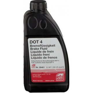 Жидкость тормозная, DOT4 1л фото