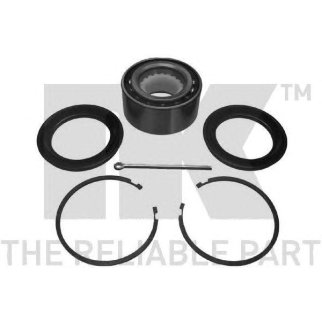 Подшипник ступицы Nissan Primera P10 90>/Maxima 88-99 передний к-кт NK фото