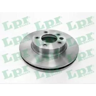 Диск тормозной передний левый вентилируемый фото