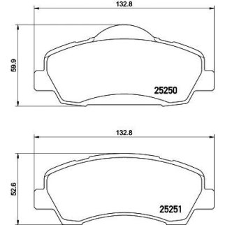 Колодки тормозные PEUGEOT 308 (13-) передние (4шт.) TEXTAR фото