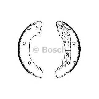 Колодки барабанные к-кт BOSCH 0 986 487 701 фото