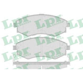 Колодки тормозные передние к-кт Lpr 05P640 фото