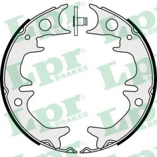 Колодки ручного тормоза к-кт Lpr 08380 фото