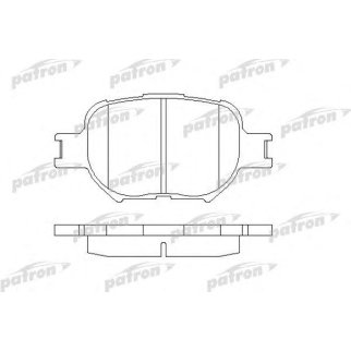 Колодки тормозные PATRON PBP1528 фото