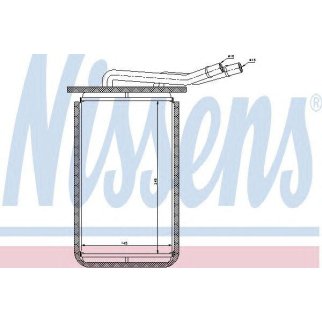 Радиатор отопителя FORD: TRANSIT CONNECT (P65, P70, P80) 1.8 16V1.8 Di1.8 TDCi 02 - , TRANSIT c борт фото