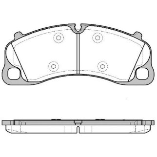 1597 00_колодки дисковые передние! Porsche 911 (991) 11> фото