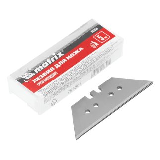Лезвие трапециевидное прямое 18 мм 5шт MATRIX 793555 фото