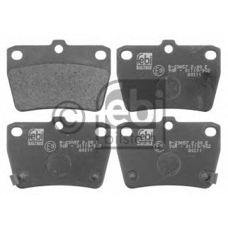 Колодки тормозные к-кт FEBI 16723 фото