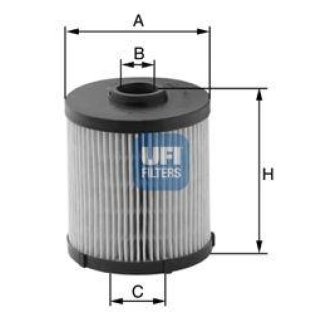 Фильтр топливный UFI 26.020.00 фото