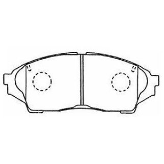 Колодки тормозные передние к-кт TRIALLI PF 4341 фото 4