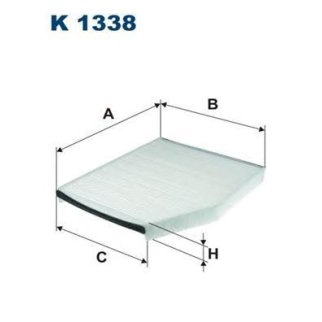 Фильтр салона FILTRON K 1338 фото