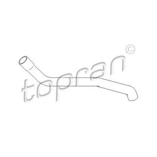 Патрубок радиатора topran 109194586 фото