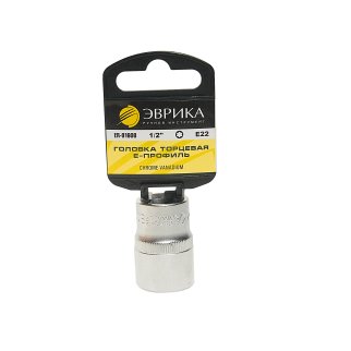 Головка торцевая E22 1/2&quot; ЭВРИКА фото