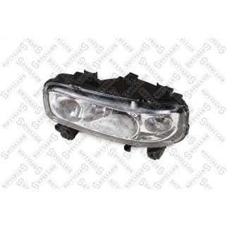 87-33078-SX_фара! левая стекло рифленое H4/H1 коррект. электр. с противотум.MB Atego фото