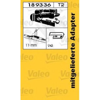 Щетка стеклоочистителя (500/500mm) Hyundai Sonata 5 SWF фото