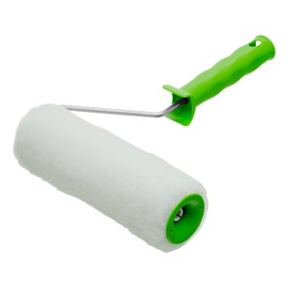 Валик 200мм ИСКУСТВЕННЫЙ МЕХ с ручкой ворс15мм D-48мм Dруч-6мм полиэстер СИБРТЕХ фото