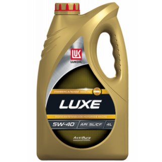 Масло моторное ЛУКОЙЛ ЛЮКС 5W40 SL/CF 4л п/синт. фото 1