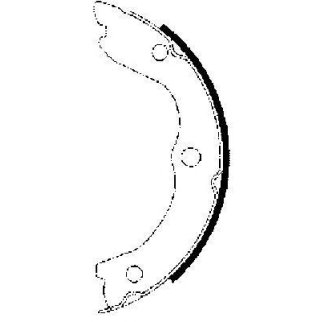 Колодки ручного тормоза к-кт TEXTAR 91062700 фото