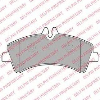 Колодки тормозные к-кт DELPHI LP1984 фото